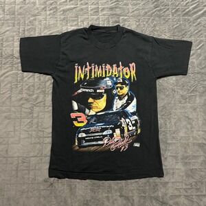 Vintage 90s Dale Earnhardt Intimidator Nascar Racing Faded Single Stitched Shirt